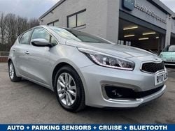 Silver Used 2017 Kia Ceed 2 Hatchback | £8,995 (Fair price)