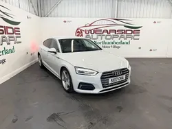White Used 2017 Audi A5 Sportback Sport Hatchback | £14,299 (Fair price)