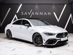 White Used 2021 Mercedes CLA45 AMG AMG Coupe | £43,250 (Fair price)