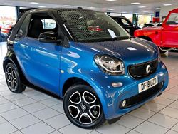 Black Used 2018 Smart ForTwo Cabrio Premium Cabriolet | £10,689 (A bit pricey)