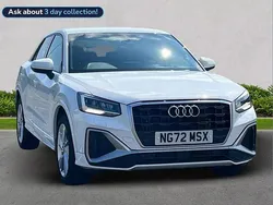 White Used 2023 Audi Q2 S-Line SUV | £23,460 (Fair price)