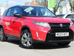 Red New 2025 Suzuki Vitara SUV | £24,300