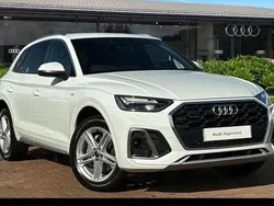 White Used 2024 Audi Q5 S-Line SUV | £35,490 (Good price)