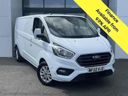 Frozen white (solid paint) Used 2022 Ford Transit Custom Limited | £12,500 (Good price)