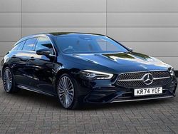 Black Used 2024 Mercedes CLA200 AMG Line Premium Estate | £28,895 (A bit pricey)