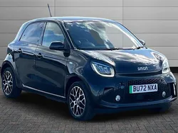 Black Used 2022 Smart ForFour Electric Drive Exclusive Hatchback | £10,750 (A bit pricey)