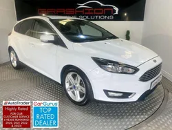 White Used 2016 Ford Focus Titanium Hatchback | £6,690 (Good price)
