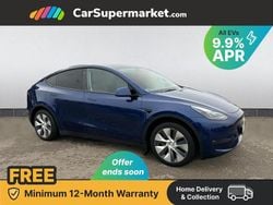 Blue Used 2022 Tesla Model Y Long Range AWD SUV | £23,197 (Fair price)