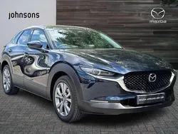 Blue Used 2024 Mazda CX-30 Exclusive-Line SUV | £21,280 (A bit pricey)