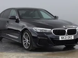 Black Used 2021 BMW 530e M Sport | £24,991 (Good price)