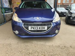 Blue Used 2013 Peugeot 208 Active Hatchback | £3,650 (Fair price)