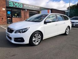 White Used 2021 Peugeot 308 Active Estate | £4,450