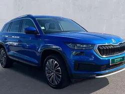 Race blue metallic Used 2024 Skoda Kodiaq SE L Executive SUV | £30,390 (Fair price)
