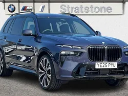 Purple Used 2025 BMW X7 M Sport SUV | £80,599 (A bit pricey)