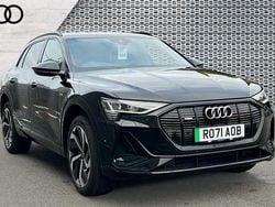 Black Used 2021 Audi e-tron Black Edition SUV | £24,995 (Fair price)