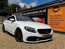 White Used 2016 Mercedes C63 AMG Premium Coupe | £29,984 (Expensive)