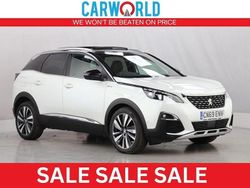 White Used 2019 Peugeot 3008 Premium SUV | £13,700 (Fair price)