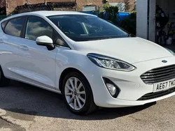 White Used 2017 Ford Fiesta Titanium Hatchback | £6,395 (Fair price)