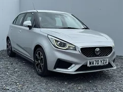 Silver Used 2020 MG MG3 Exclusive Hatchback | £9,595 (Fair price)