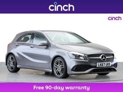 Grey Used 2017 Mercedes A160 AMG line Hatchback | £11,649 (Fair price)