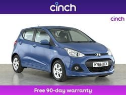 Blue Used 2016 Hyundai i10 SE Hatchback | £6,599 (Fair price)