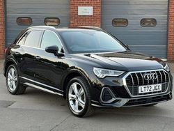 Black Used 2022 Audi Q3 S-Line SUV | £25,995 (Fair price)