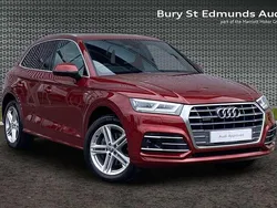 Red Used 2019 Audi Q5 S-Line SUV | £24,190 (Fair price)