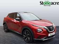 Red Used 2022 Nissan Juke Tekna+ SUV | £16,230 (Fair price)