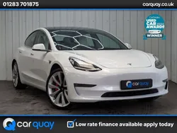 White Used 2019 Tesla Model 3 Performance Sedan | £18,495