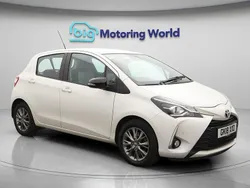 White Used 2018 Toyota Yaris Hatchback | £10,400 (Good price)