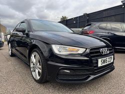 Black Used 2016 Audi A3 S-Line Hatchback | £8,399 (Fair price)