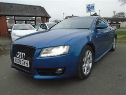Blue Used 2009 Audi A5 S-Line Coupe | £2,495 (Fair price)