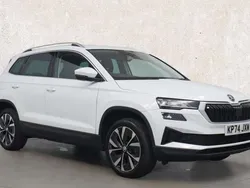 White Used 2024 Skoda Karoq SE L SUV | £26,571 (Fair price)