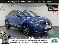 Blue Used 2018 VW T-Roc SEL SUV | £11,770 (Fair price)