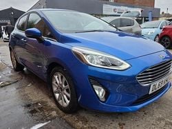 Blue Used 2020 Ford Fiesta Titanium Hatchback | £9,495 (Good price)