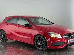 Red Used 2018 Mercedes A200 AMG line Hatchback | £11,650 (Fair price)
