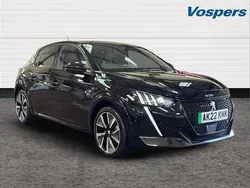 Black Used 2022 Peugeot e-208 GTi Hatchback | £10,788 (A bit pricey)