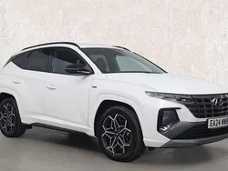 White Used 2023 Hyundai Tucson N Line SUV | £26,528 (Fair price)