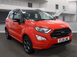 Red Used 2019 Ford Ecosport ST-Line SUV | £8,990 (Fair price)