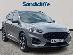 Silver Used 2022 Ford Kuga ST-Line X SUV | £19,315 (Fair price)