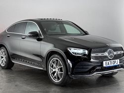 Used 2021 Mercedes GLC300 AMG Line Premium Plus Coupe | £33,350 (Fair price)