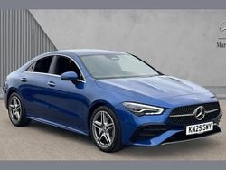 Blue Used 2025 Mercedes CLA180 Executive Sedan | £28,980 (Fair price)