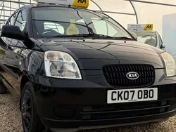 Black Used 2007 Kia Picanto 2 Hatchback | £2,499 (Fair price)
