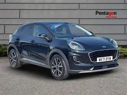 Black Used 2021 Ford Puma Titanium SUV | £13,995 (Good price)