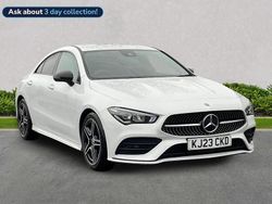 White Used 2023 Mercedes CLA180 Executive Sedan | £23,099 (Fair price)