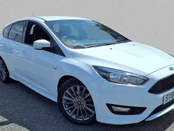 White Used 2018 Ford Focus ST-Line Hatchback | £8,040 (Good price)