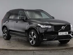 Onyx black Used 2022 Volvo XC90 R-Design SUV | £41,495 (Fair price)