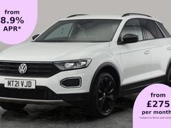 White Used 2021 VW T-Roc Black Edition SUV | £19,469 (Fair price)