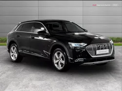 Black Used 2020 Audi e-tron Black Edition SUV | £18,999