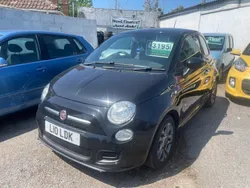 Black Used 2014 Fiat 500 S Hatchback | £3,195 (Fair price)